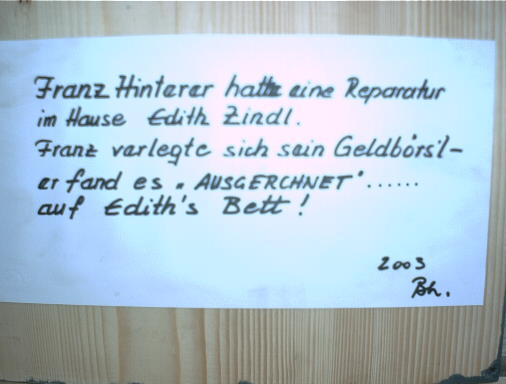 text zur Juxscheibe 2003